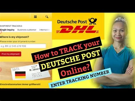 DEUTSCHE POST TRACKING .